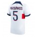 Paris Saint-Germain Marquinhos #5 Replika Borta matchkläder 2023-24 Korta ärmar
